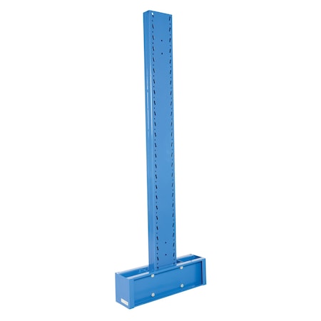 Vestil Blue Steel Cantilever Double Upright Medium Duty 10ft Height 12"L Arm MDU-C-10-12